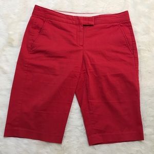 Theory red shorts size 10